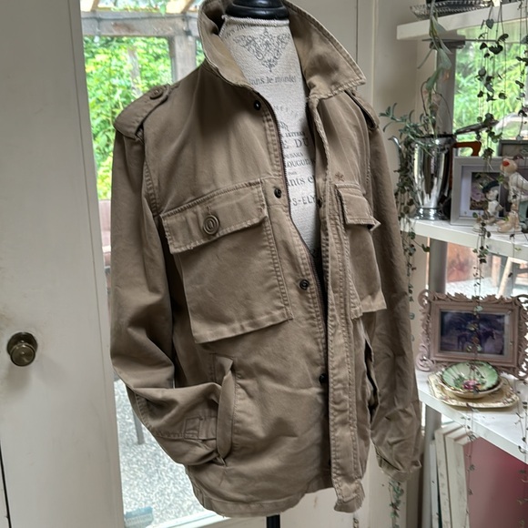 Unisex military style jacket - Picture 2 of 3